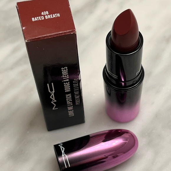 MAC Cosmetics Other - ❎RESERVED❎BNIB MAC COSMETICS LOVE ME LIPSTICK 408 BATED BREATH